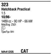 WALKER MA41205 Exhaust System